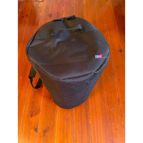Herschel Supply Co Camo Duffle Bag Black Gym Travel Weekend NEW Without Tags - Picture 9 of 9